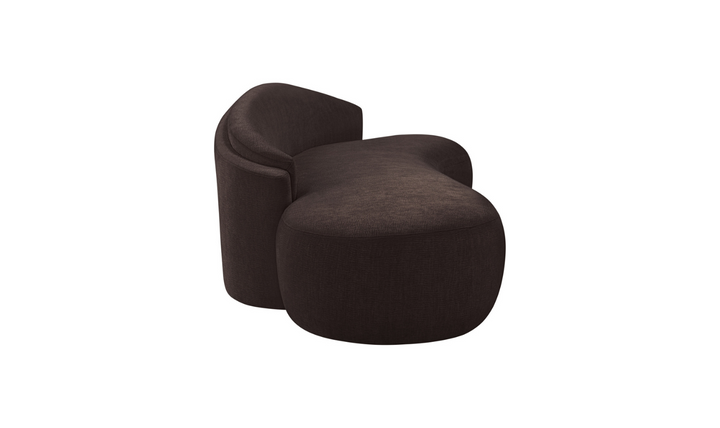 Meridian Furniture Caspian Chenille Fabric Upholstered Sofa