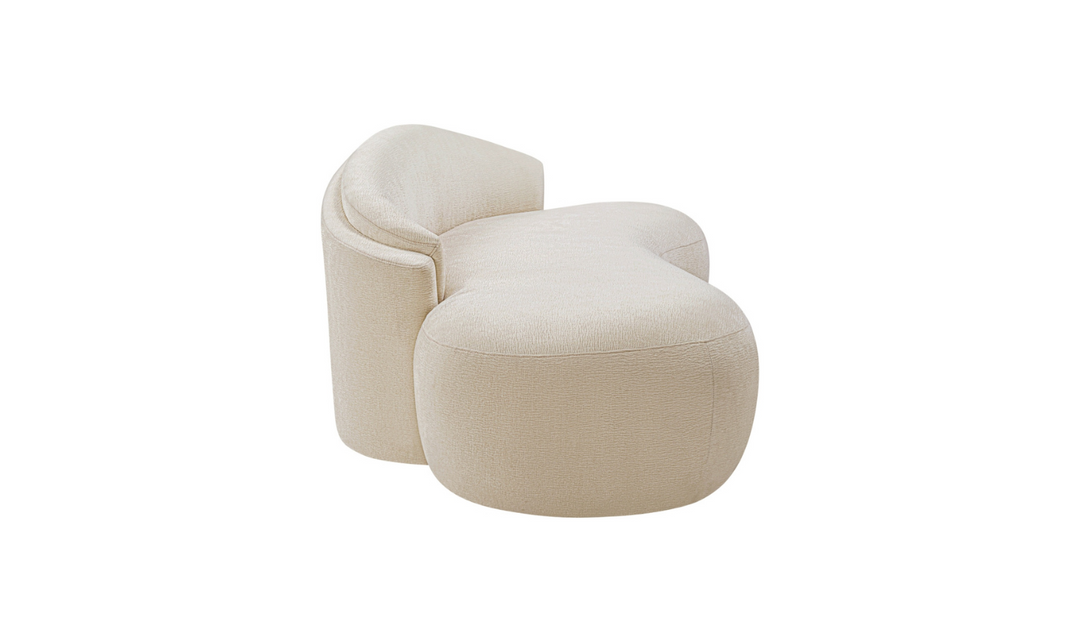 Meridian Furniture Caspian Chenille Fabric Upholstered Sofa