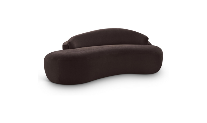 Meridian Furniture Caspian Chenille Fabric Upholstered Loveseat