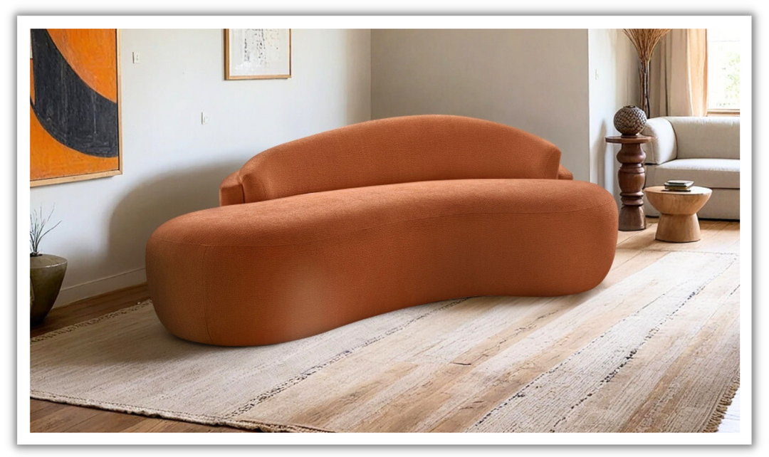 Meridian Furniture Caspian Chenille Fabric Upholstered Loveseat-jennifer furniture