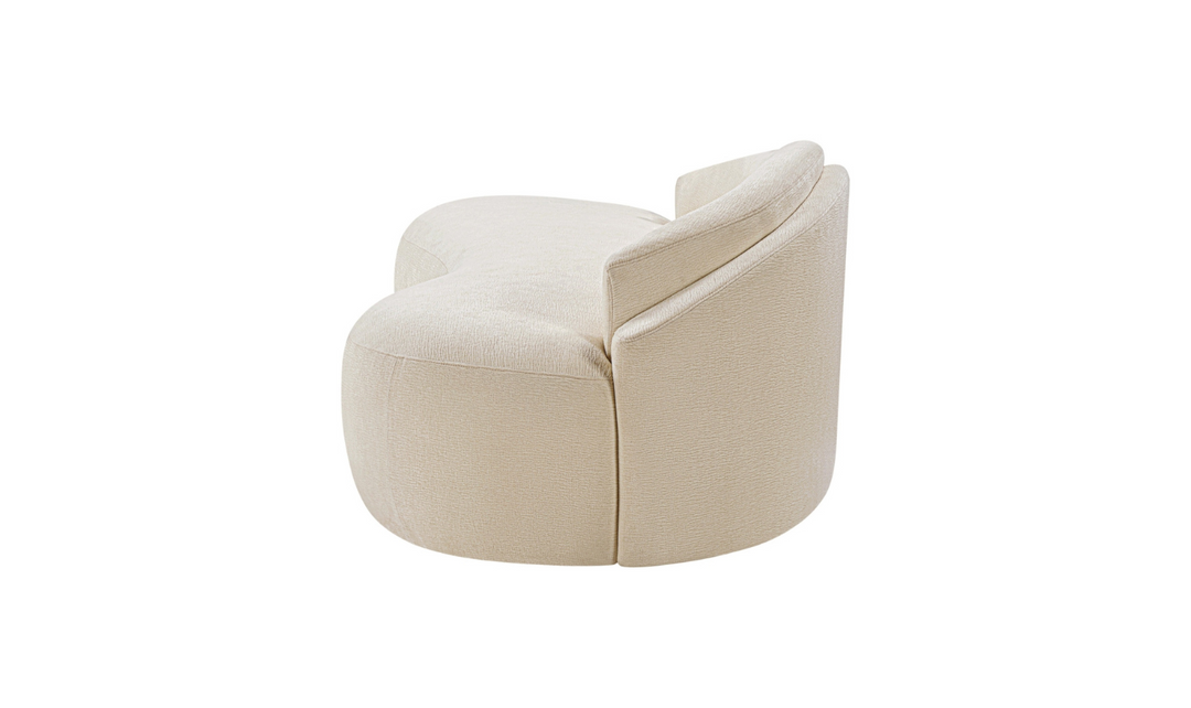 Meridian Furniture Caspian Chenille Fabric Upholstered Loveseat