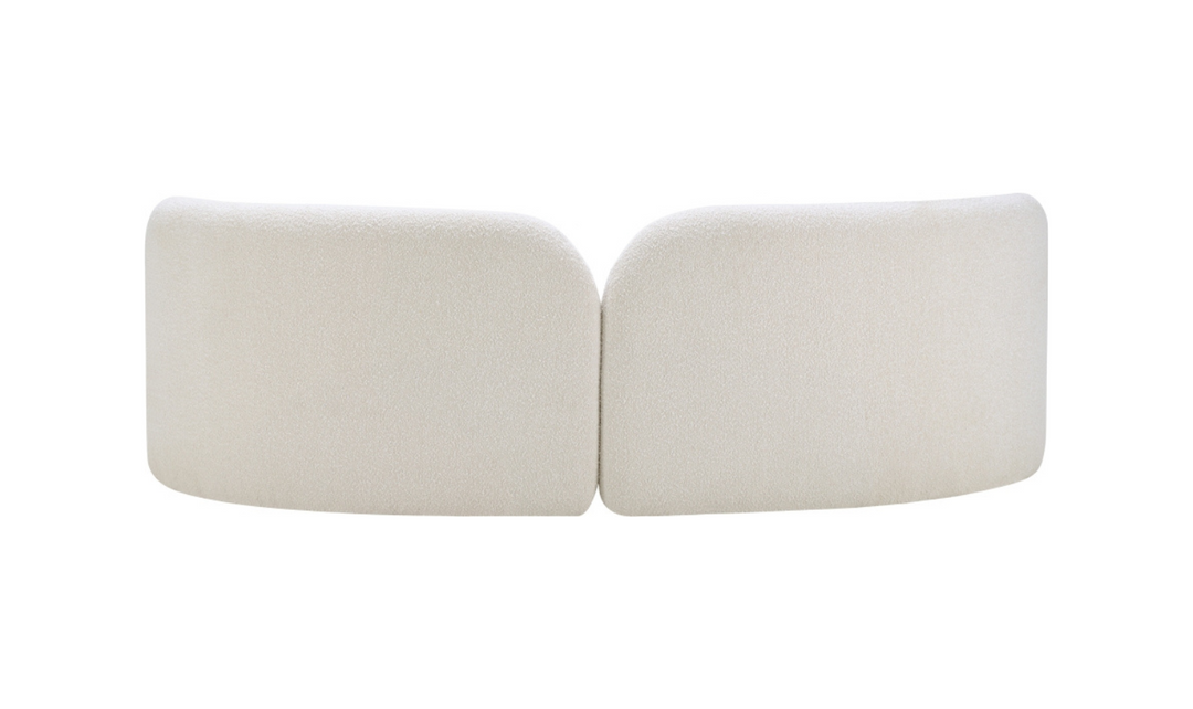 Meridian Furniture Daphne Boucle Fabric Upholstered Sofa