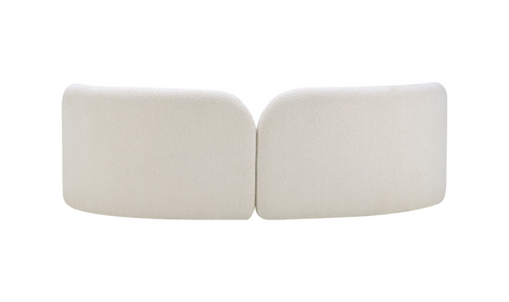 Meridian Furniture Daphne Boucle Fabric Upholstered Sofa