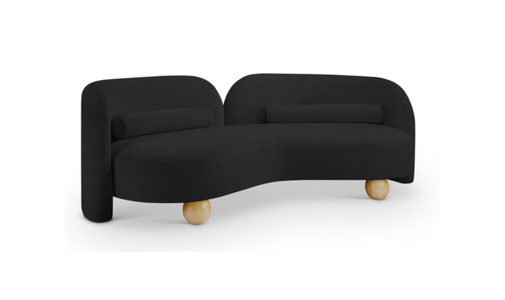 Meridian Furniture Daphne Chenille Fabric Upholstered Sofa