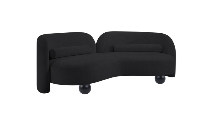 Meridian Furniture Daphne Chenille Fabric Upholstered Sofa