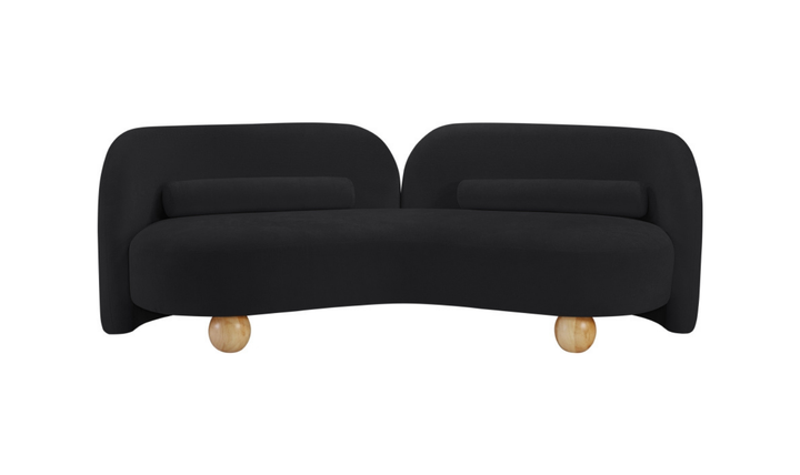 Meridian Furniture Daphne Chenille Fabric Upholstered Sofa