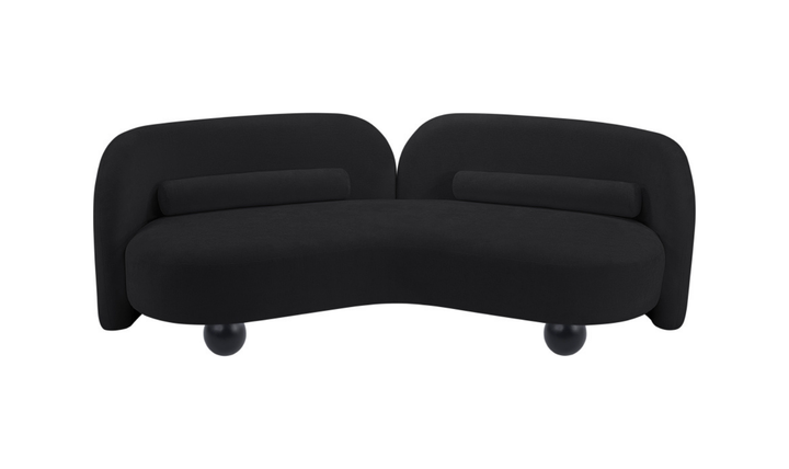 Meridian Furniture Daphne Chenille Fabric Upholstered Sofa