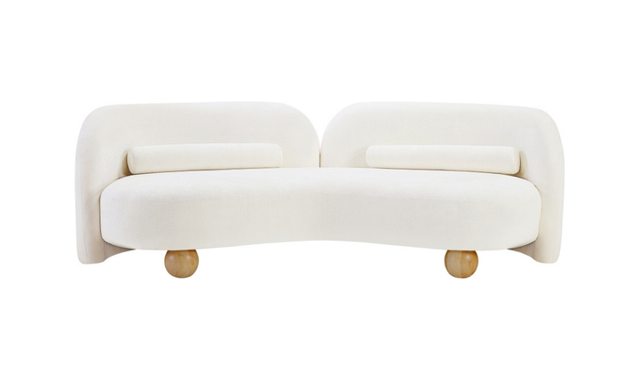 Meridian Furniture Daphne Chenille Fabric Upholstered Sofa