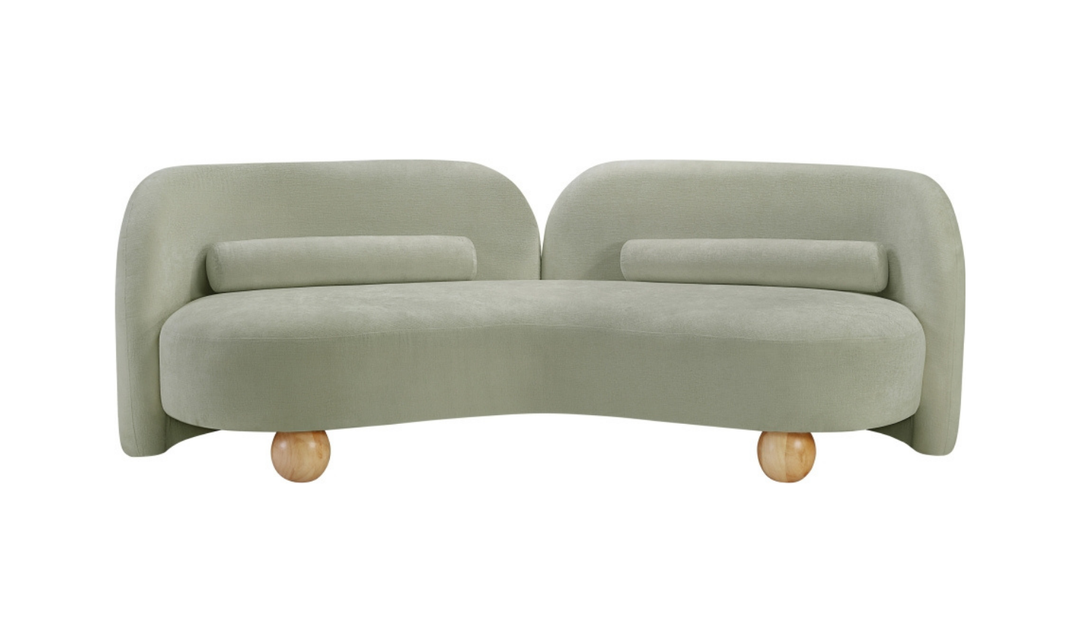 Meridian Furniture Daphne Chenille Fabric Upholstered Sofa