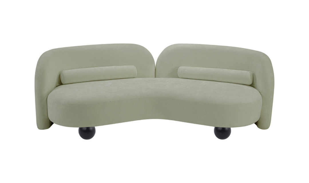 Meridian Furniture Daphne Chenille Fabric Upholstered Sofa