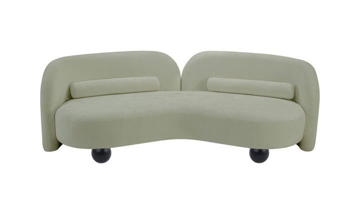 Meridian Furniture Daphne Chenille Fabric Upholstered Sofa