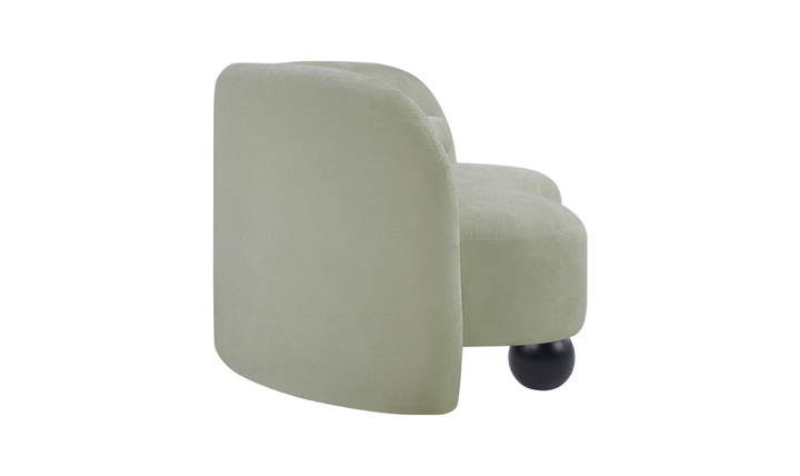 Meridian Furniture Daphne Chenille Fabric Upholstered Sofa