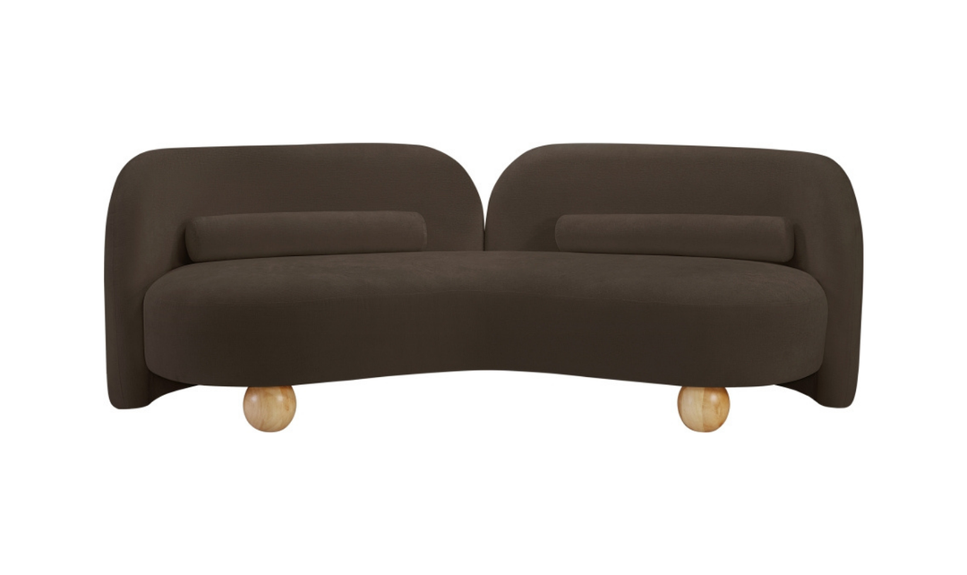 Meridian Furniture Daphne Chenille Fabric Upholstered Sofa