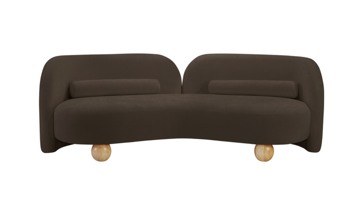 Meridian Furniture Daphne Chenille Fabric Upholstered Sofa