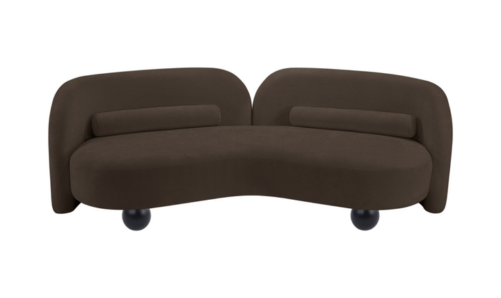 Meridian Furniture Daphne Chenille Fabric Upholstered Sofa