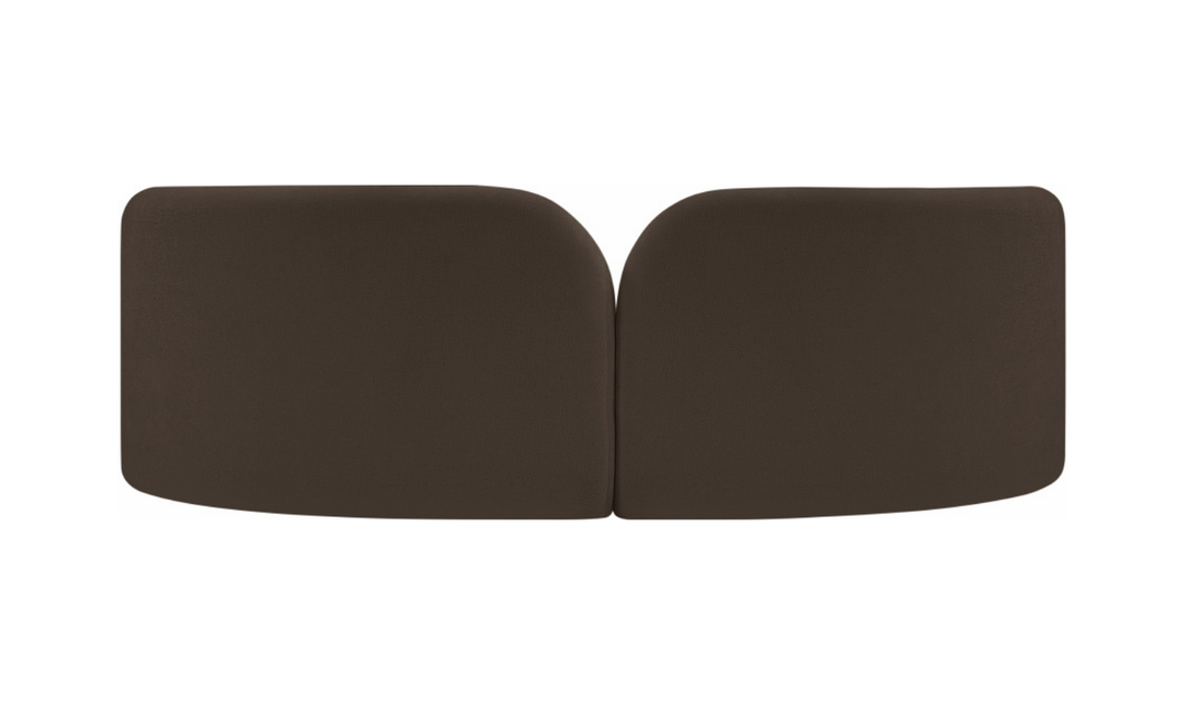 Meridian Furniture Daphne Chenille Fabric Upholstered Sofa