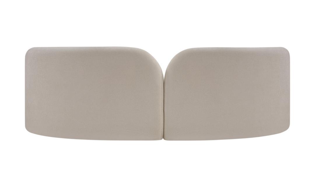 Meridian Furniture Daphne Chenille Fabric Upholstered Sofa