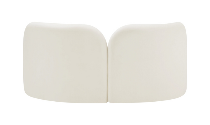 Meridian Furniture Daphne Chenille Fabric Upholstered Loveseat