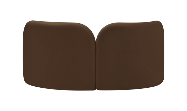 Meridian Furniture Daphne Chenille Fabric Upholstered Loveseat