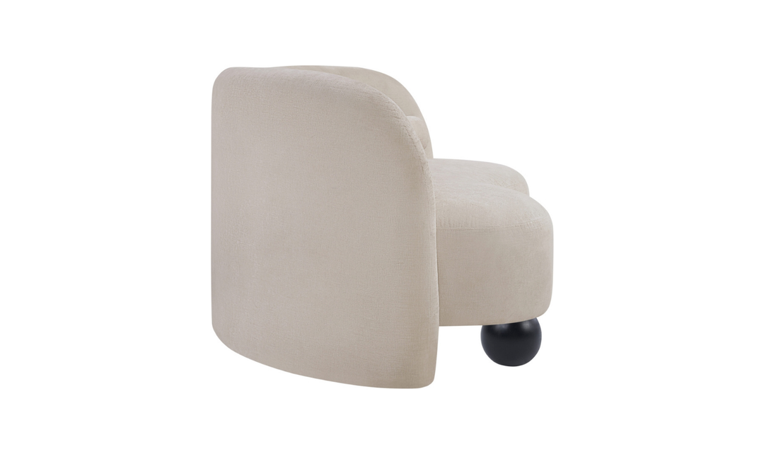 Meridian Furniture Daphne Chenille Fabric Upholstered Sofa