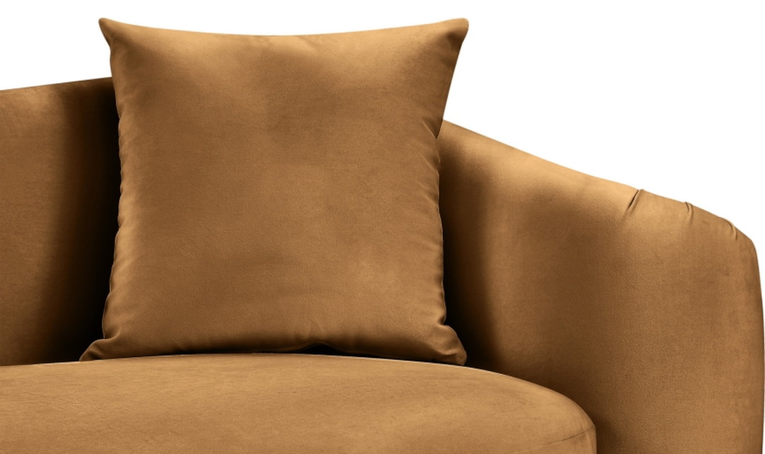 Meridian Furniture Destin Velvet Upholstered Loveseat Sofa