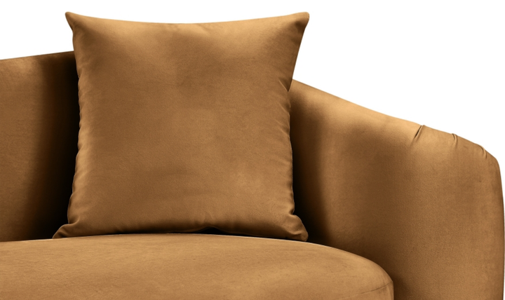 Meridian Furniture Destin Velvet Upholstered Loveseat Sofa