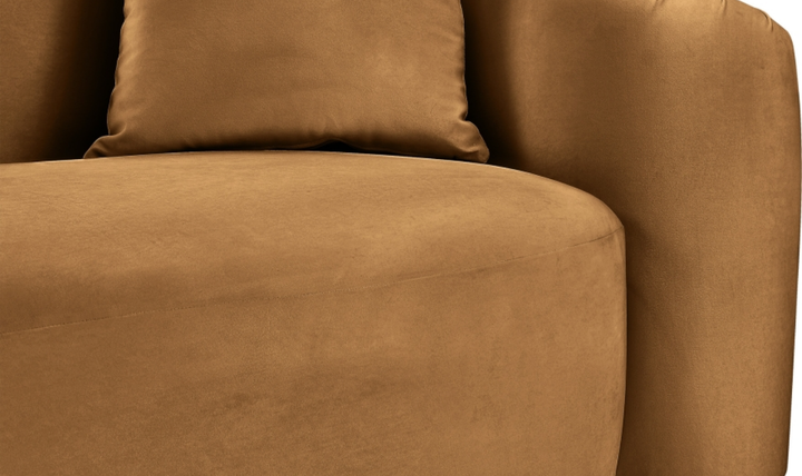 Meridian Furniture Destin Velvet Upholstered Loveseat Sofa-Jennifer Furniture