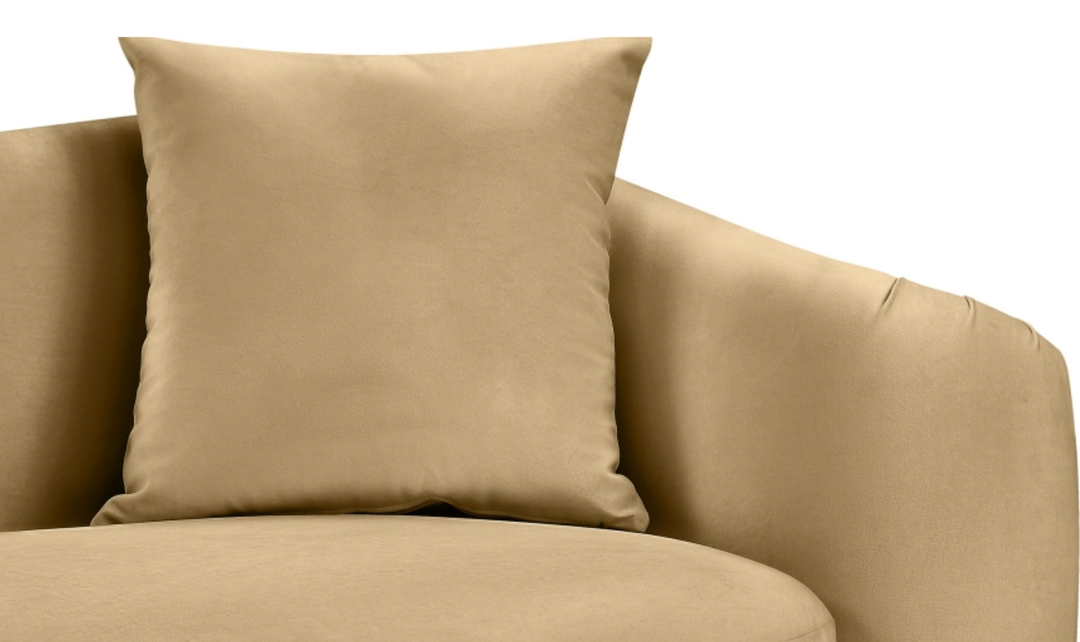 Meridian Furniture Destin Velvet Upholstered Loveseat Sofa
