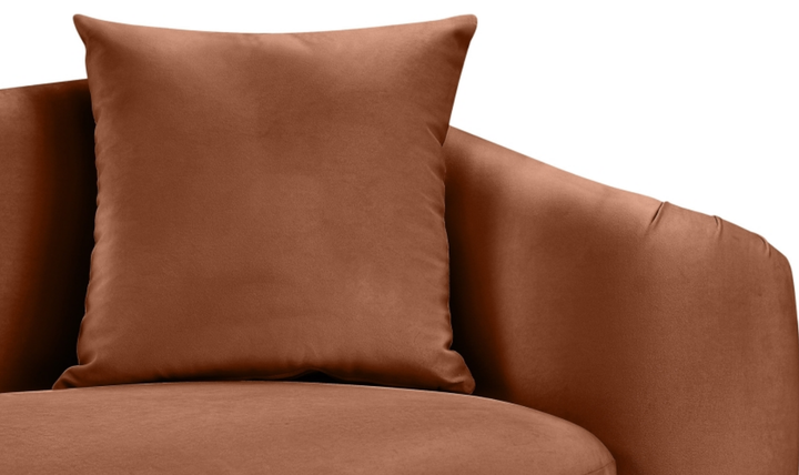 Meridian Furniture Destin Velvet Upholstered Loveseat Sofa
