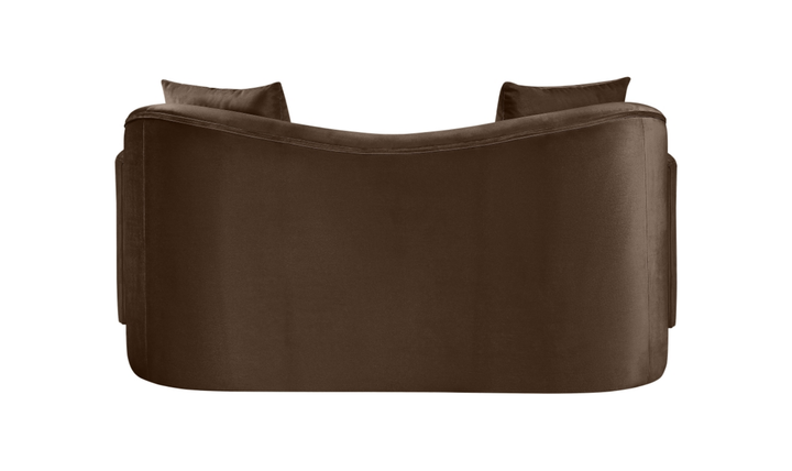 Meridian Furniture Destin Velvet Upholstered Loveseat Sofa