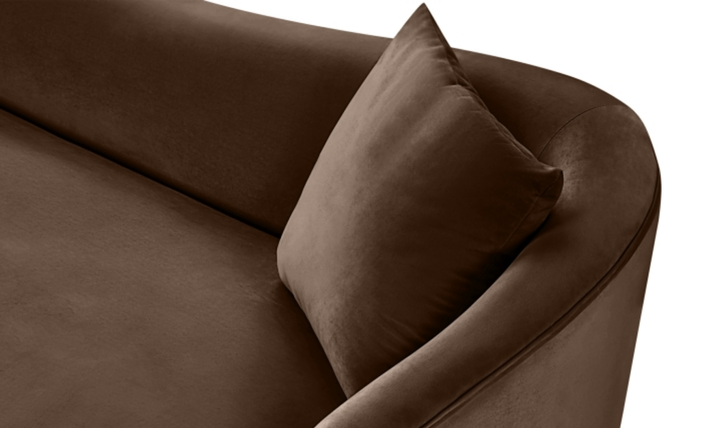 Meridian Furniture Destin Velvet Upholstered Loveseat Sofa