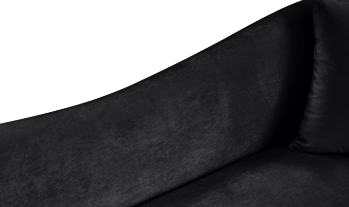 Meridian Furniture Destin Velvet Upholstered Loveseat Sofa