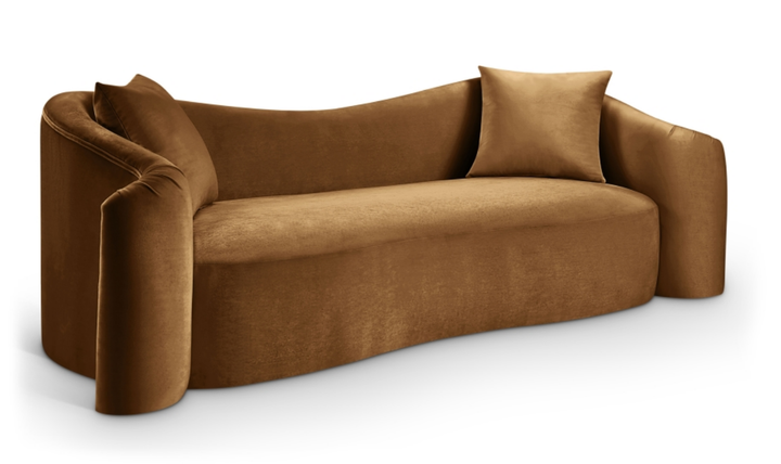 Meridian Furniture Destin Velvet Upholstered Sofa