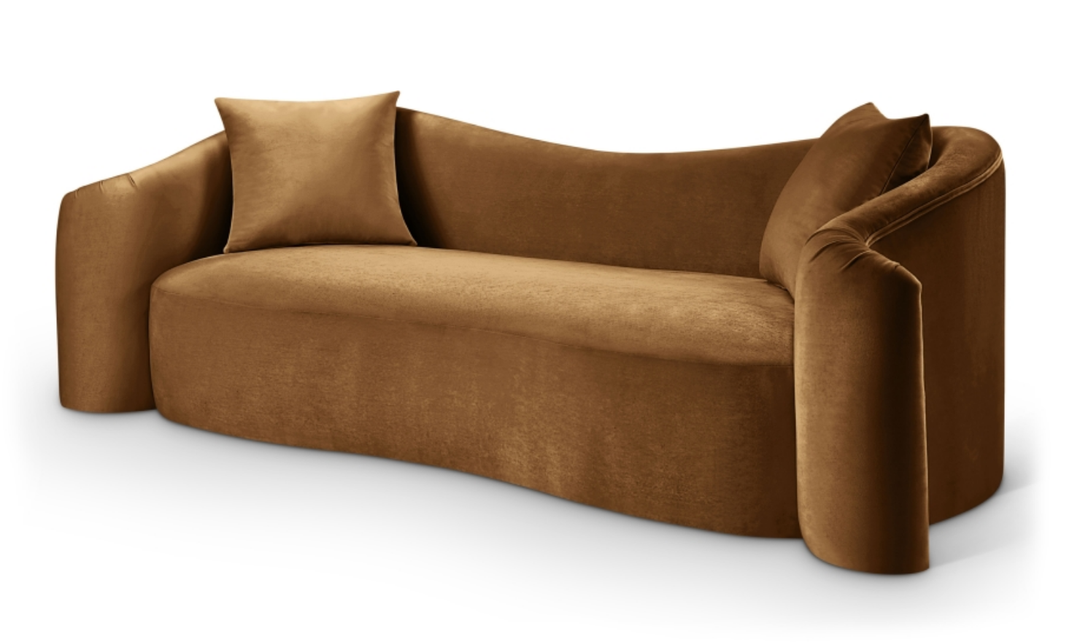 Meridian Furniture Destin Velvet Upholstered Sofa
