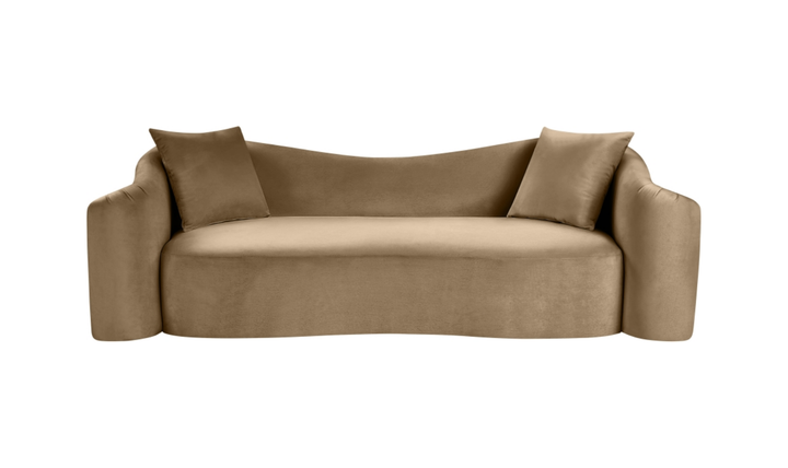 Meridian Furniture Destin Velvet Upholstered Sofa-Jennifer Furniture