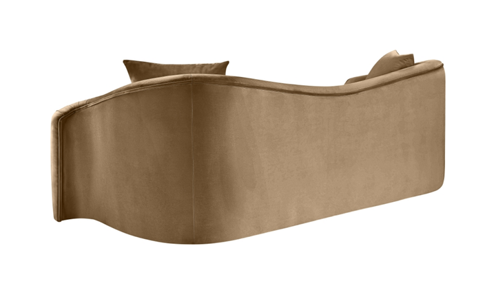 Meridian Furniture Destin Velvet Upholstered Sofa-Jennifer Furniture