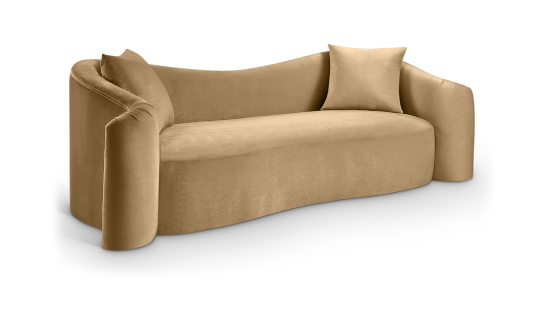 Meridian Furniture Destin Velvet Upholstered Sofa