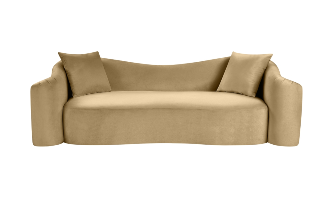 Meridian Furniture Destin Velvet Upholstered Sofa