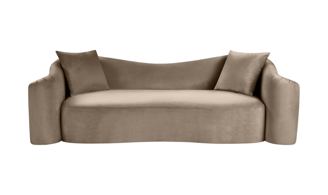 Meridian Furniture Destin Velvet Upholstered Sofa
