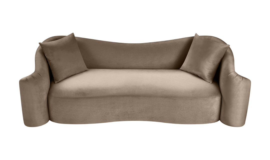 Meridian Furniture Destin Velvet Upholstered Sofa
