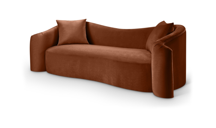 Meridian Furniture Destin Velvet Upholstered Sofa