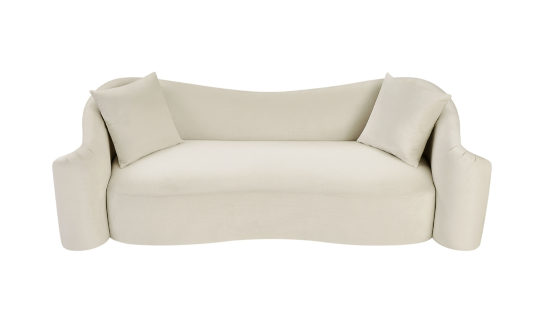 Meridian Furniture Destin Velvet Upholstered Sofa