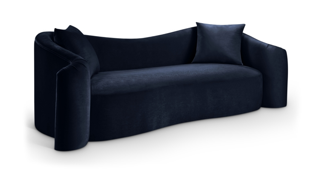 Meridian Furniture Destin Velvet Upholstered Sofa