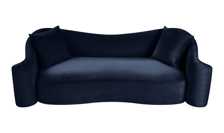 Meridian Furniture Destin Velvet Upholstered Sofa