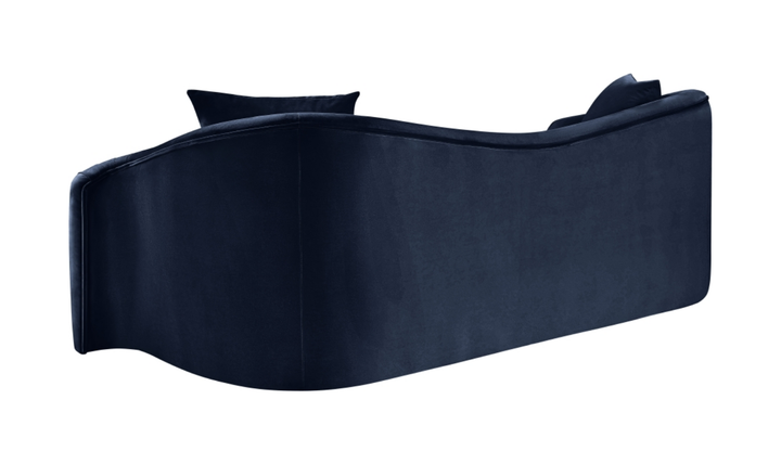 Meridian Furniture Destin Velvet Upholstered Sofa