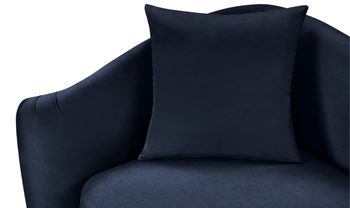 Meridian Furniture Destin Velvet Upholstered Sofa