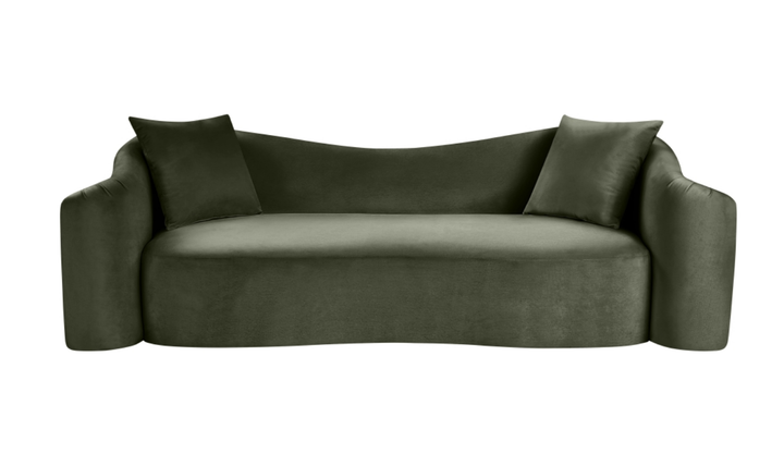 Meridian Furniture Destin Velvet Upholstered Sofa