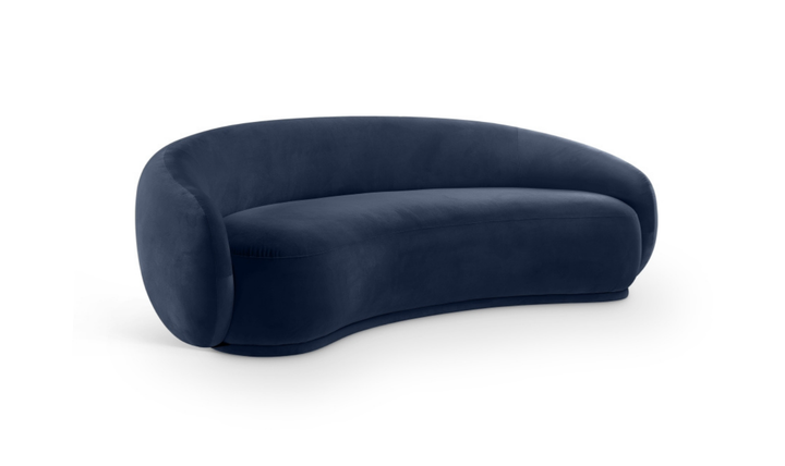 Meridian Furniture Emery Velvet Fabric Upholstered Sofa