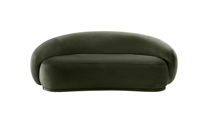 Meridian Furniture Emery Velvet Fabric Upholstered Loveseat