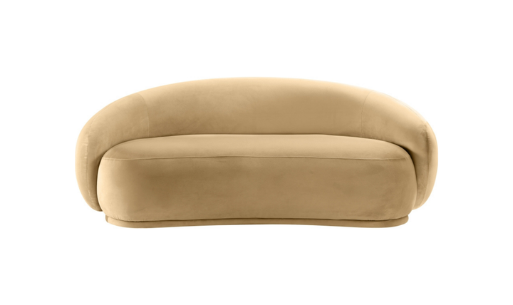 Meridian Furniture Emery Velvet Fabric Upholstered Loveseat